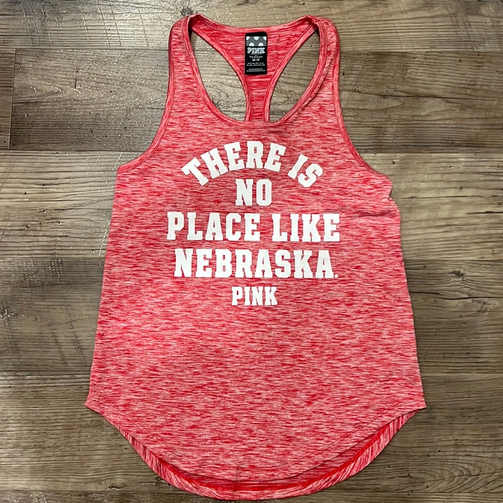 PINK Nebraska Tank Top (XS)